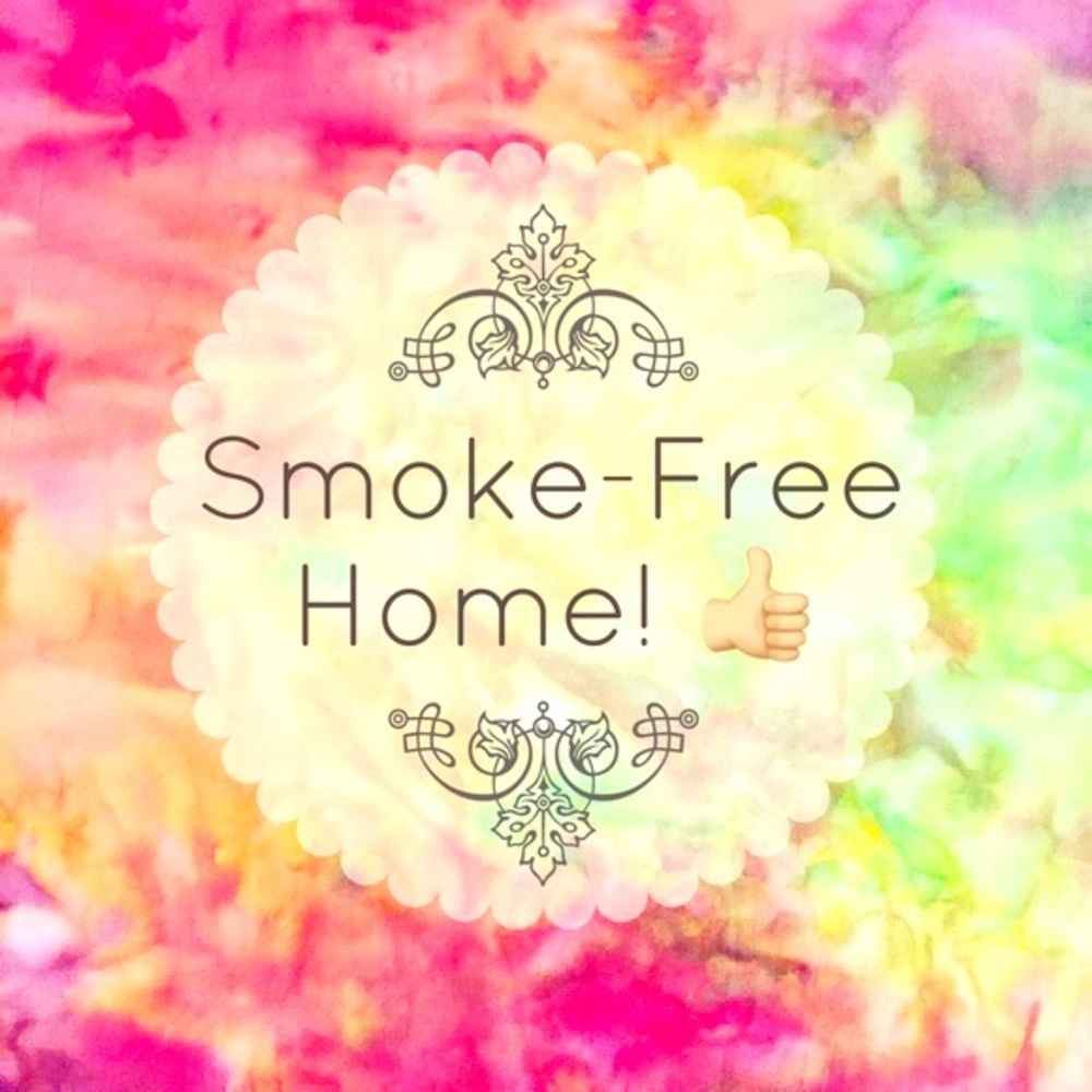All items come from a smoke free home